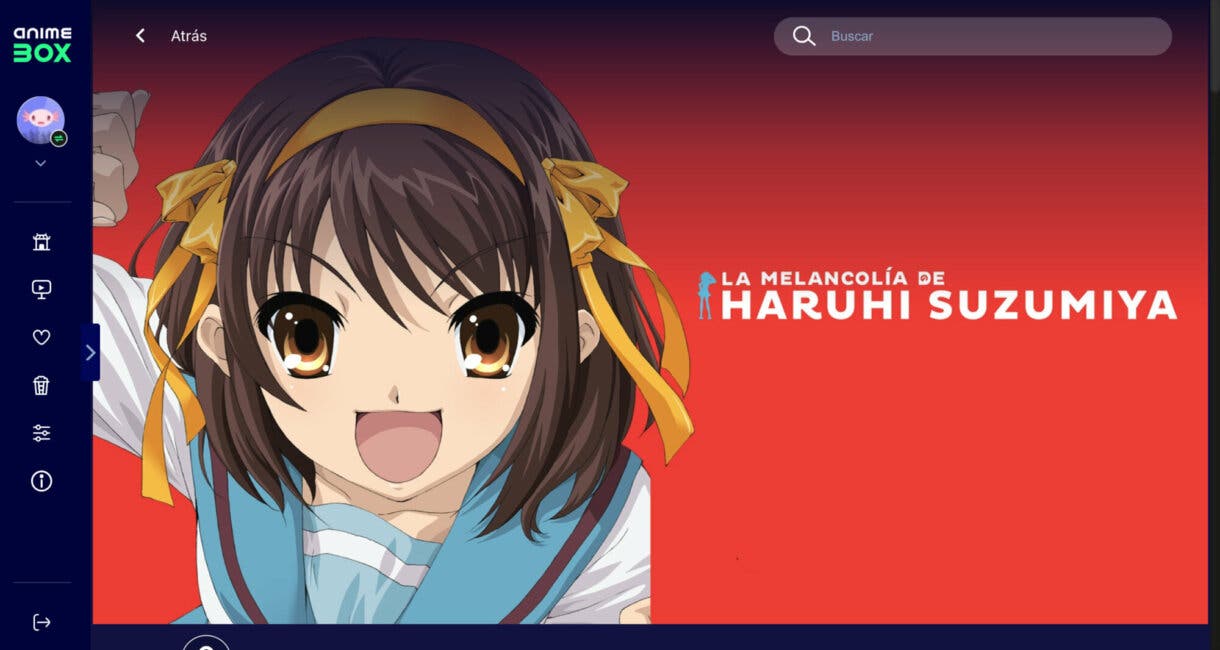 La melancolía de Haruhi Suzumiya AnimeBox