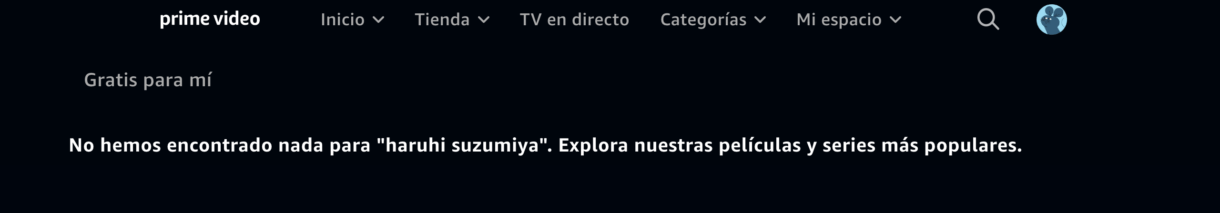 La melancolía de Haruhi Suzumiya Prime Video