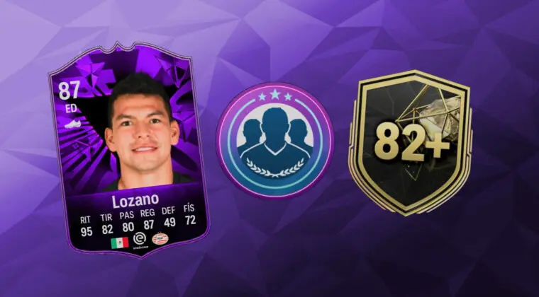 Imagen de EA Sports FC 24: Lozano FC PRO LIVE disponible en SBC y regresa el player pick de TOTW +82