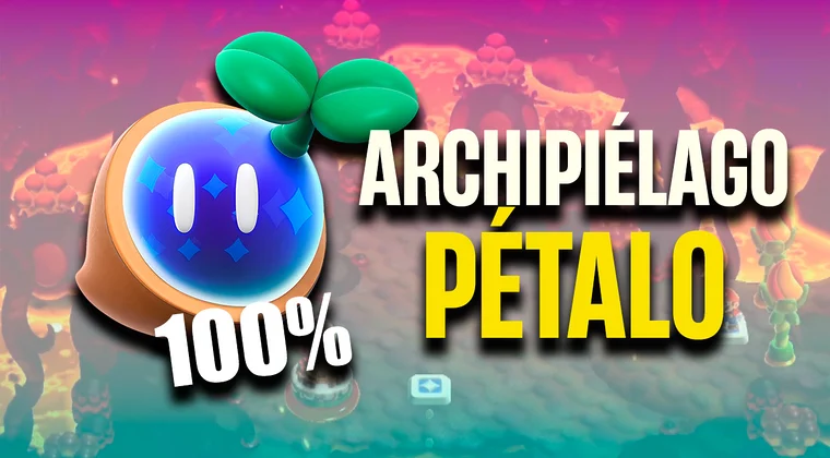 Imagen de Super Mario Bros. Wonder: todas las monedas moradas y semillas maravilla de Archipiélago Pétalo