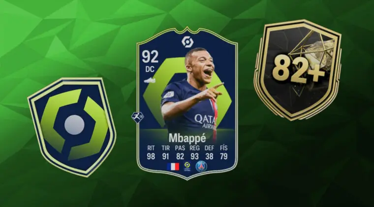 Imagen de EA Sports FC 24: llegó el SBC de Mbappé POTM y el player pick de IF ahora es repetible sin límite
