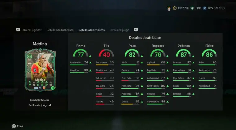 Imagen de EA Sports FC 24: así es la nueva Evolución "Defensa central de Centuriones"