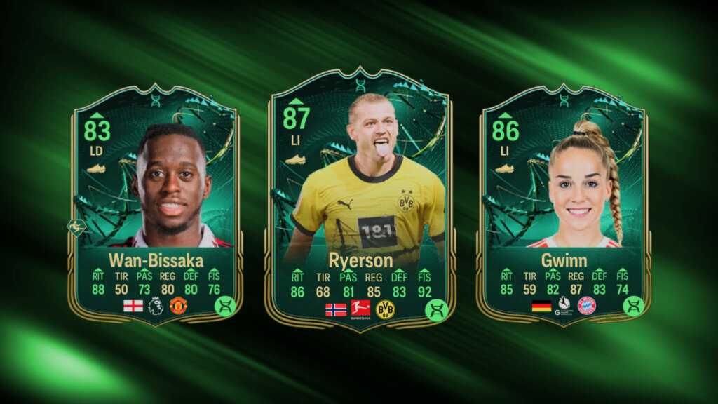 mejores cartas evolucion carrilero de triple amenaza ea sports fc 24
