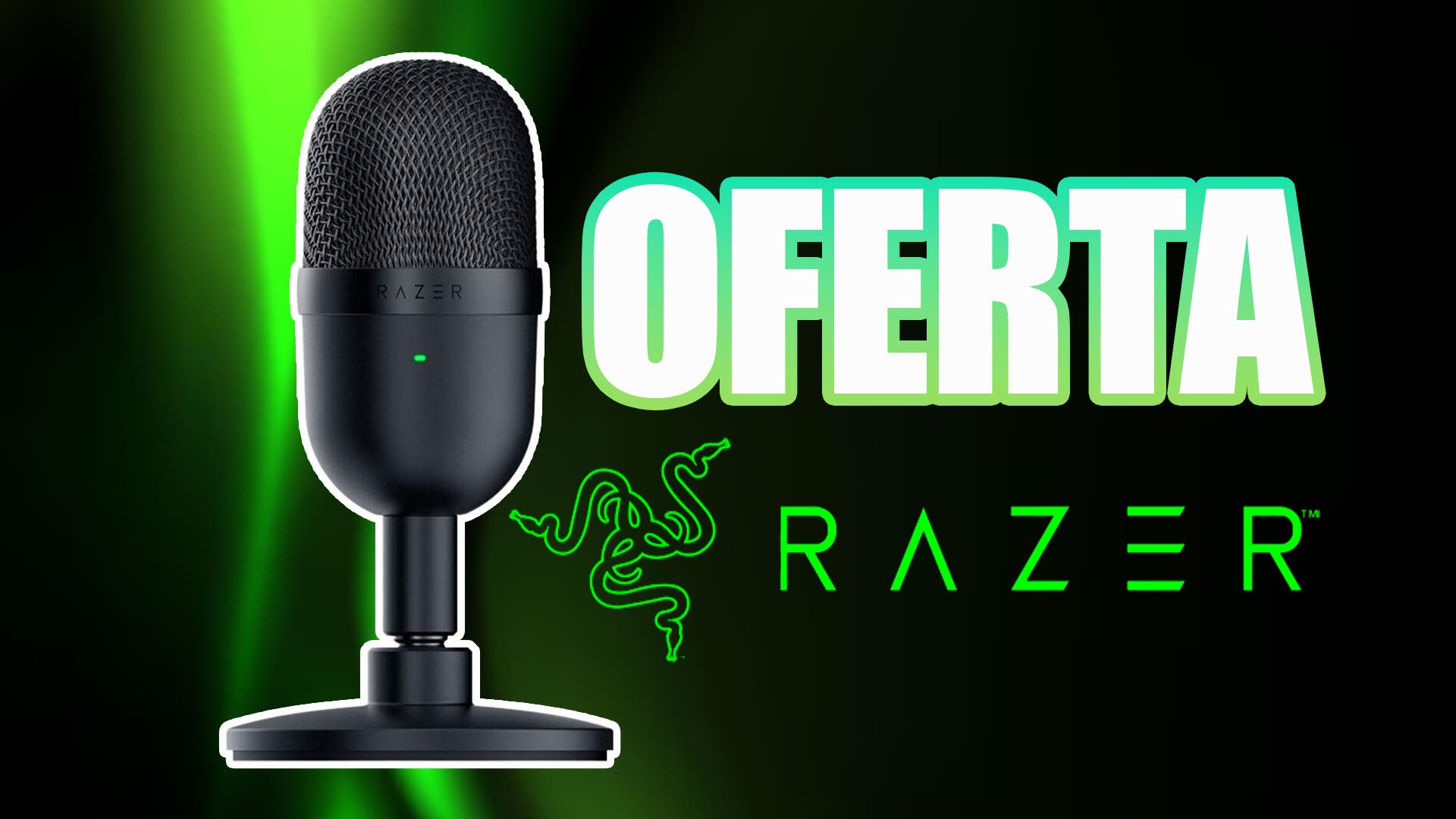 Anticípate al Black Friday: Razer Seiren Mini con un 20% de descuento