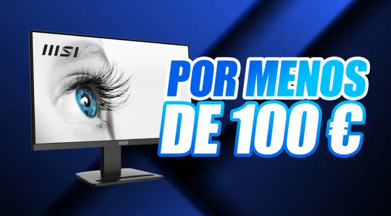 Imagen de Llévate este monitor MSI Pro MP243X por menos de 100 euros
