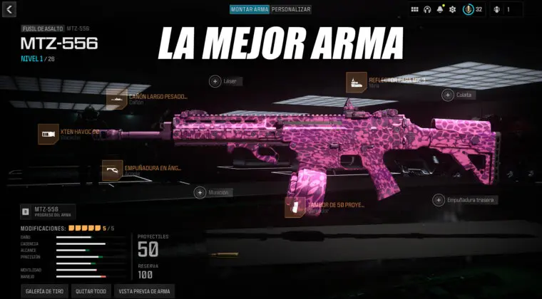 Imagen de ¿Cuál es la MEJOR arma de todo Modern Warfare 3? Esta es la que más se está usando ahora mismo