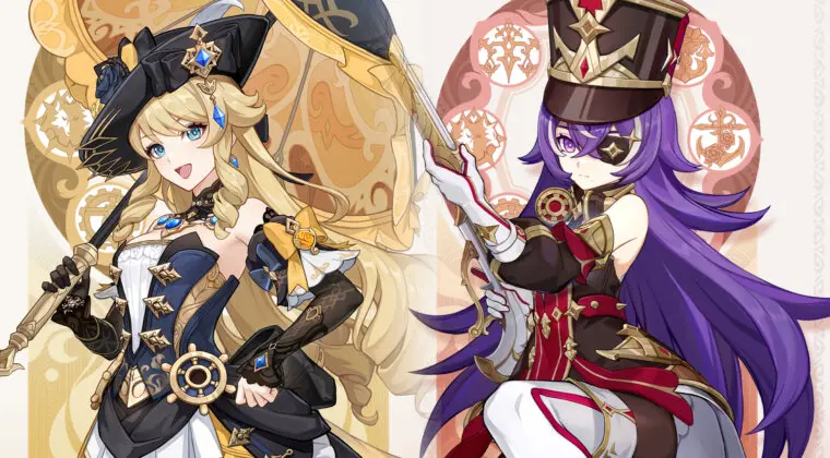 Imagen de Genshin Impact presenta a los nuevos personajes de la 4.3, Navia y Chevreuse