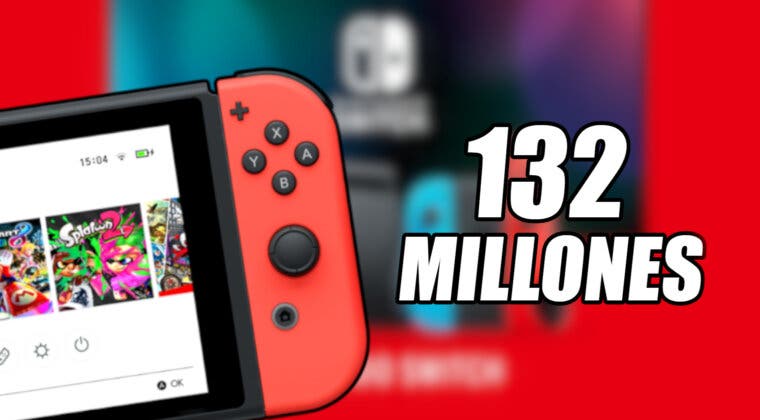 Imagen de Nintendo Switch supera los 132 millones de unidades y actualiza su top 10 juegos más vendidos