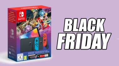 Imagen de Anunciado un nuevo pack de Nintendo Switch OLED con Mario Kart 8 Deluxe que saldrá por el Black Friday