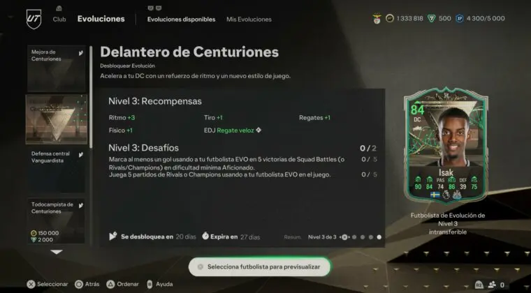 Imagen de EA Sports FC 24: llegan dos nuevas Evoluciones para los puestos de ataque