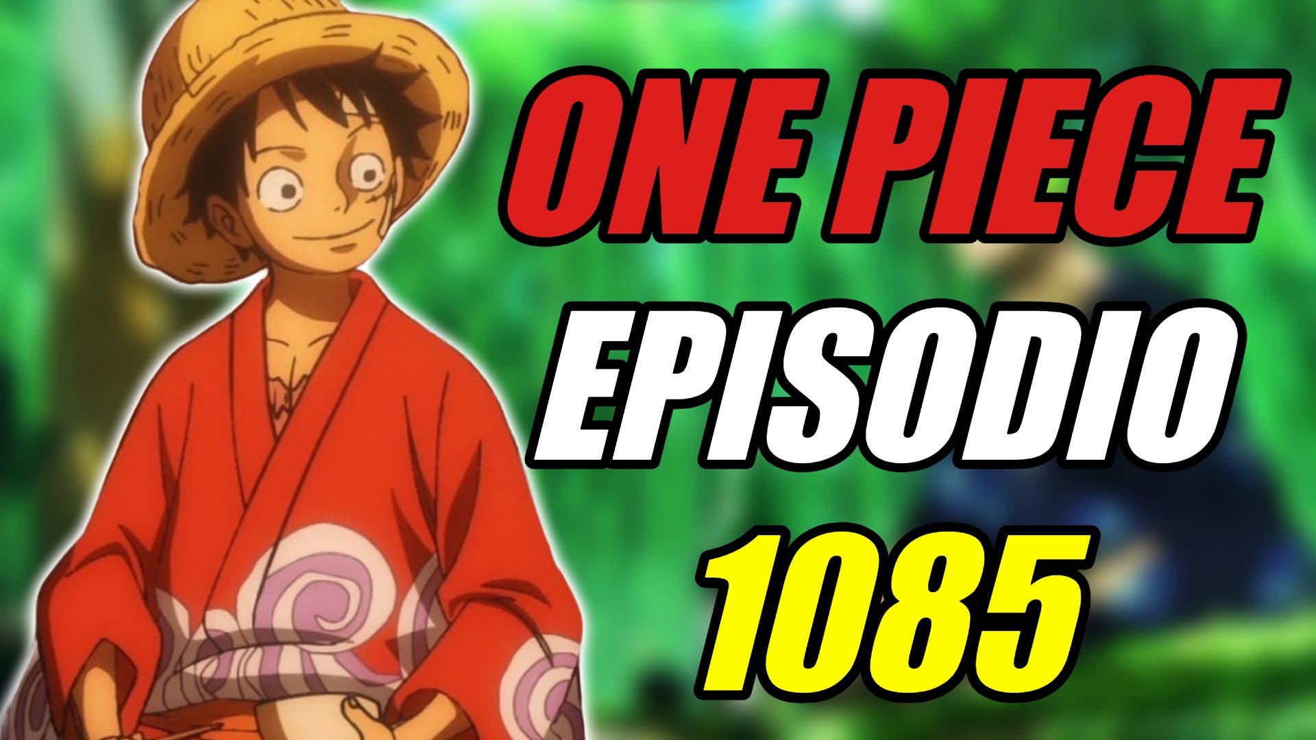 One Piece: Data e hora de lançamento do episódio 1085