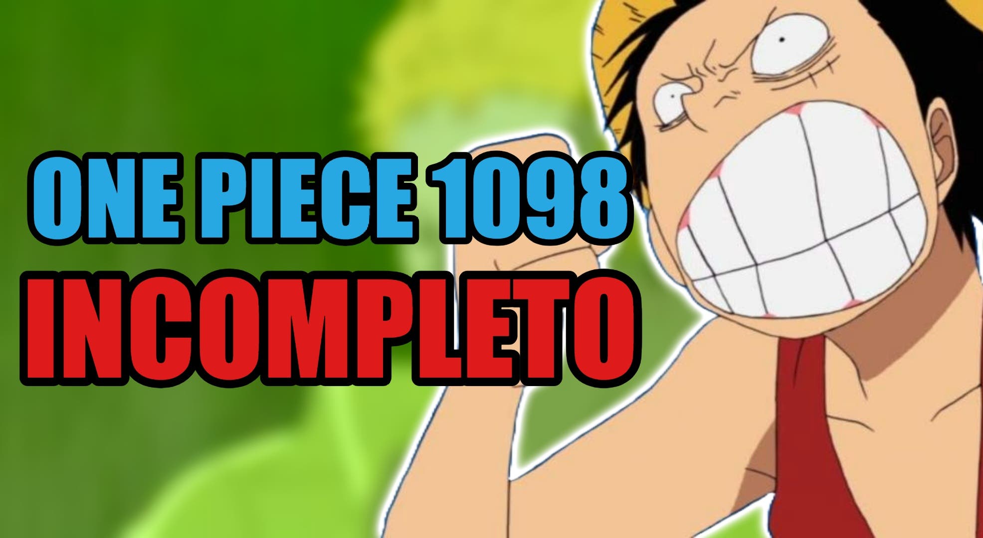 One Piece Capítulo 1098 Data de Lançamento, Spoilers
