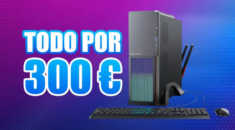 Imagen de Renueva tu equipo por 300 euros: PC Intel Core i7 con teclado y ratón