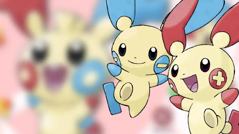 pokémon evoluciones bebé plusle minum