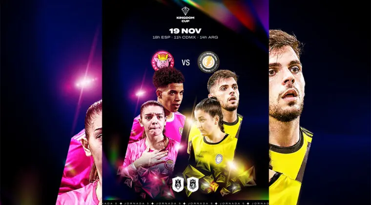 Imagen de Kingdom Cup Jornada 5: Porcinos FC vs Rayo de Barcelona resultado de la última jornada