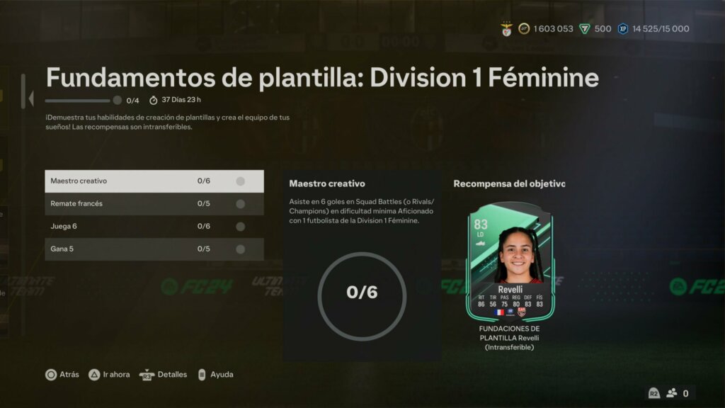 portada fundamentos de plantilla d1 arkema ea sports fc 24