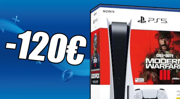 Imagen de ¿Necesitas una PS5? Ya puedes comprarla por 120€ menos con un pack de oferta con Modern Warfare 3