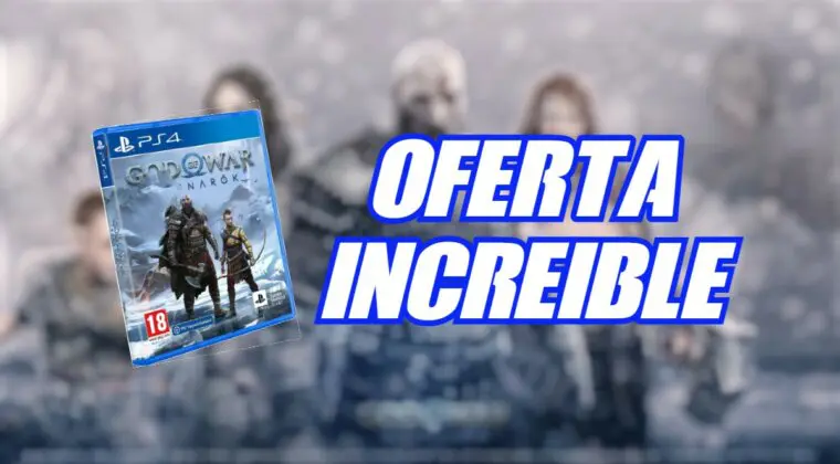 Imagen de ¡Oferta imperdible en Amazon! God of War Ragnarök para PS4 con un descuento del 37% en el Black Friday