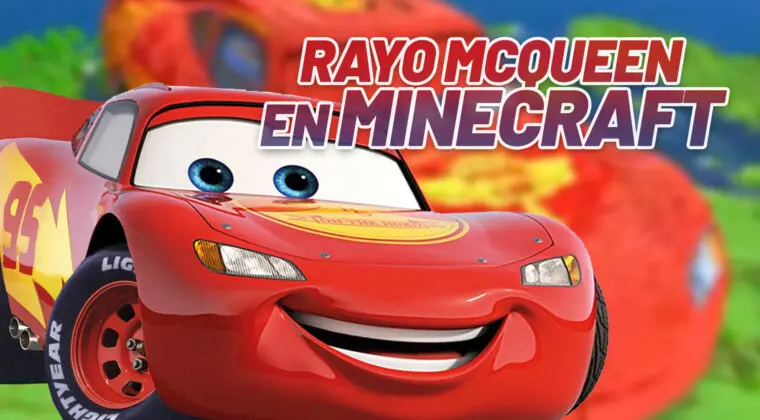 Imagen de Alucina con esta construcción de Minecraft: un Rayo Mcqueen de Cars a tamaño gigante