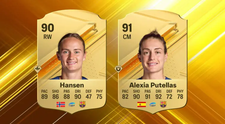 Imagen de EA Sports FC 24: Putellas y Hansen han bajado mucho sus precios. ¿Siguen siendo especiales?
