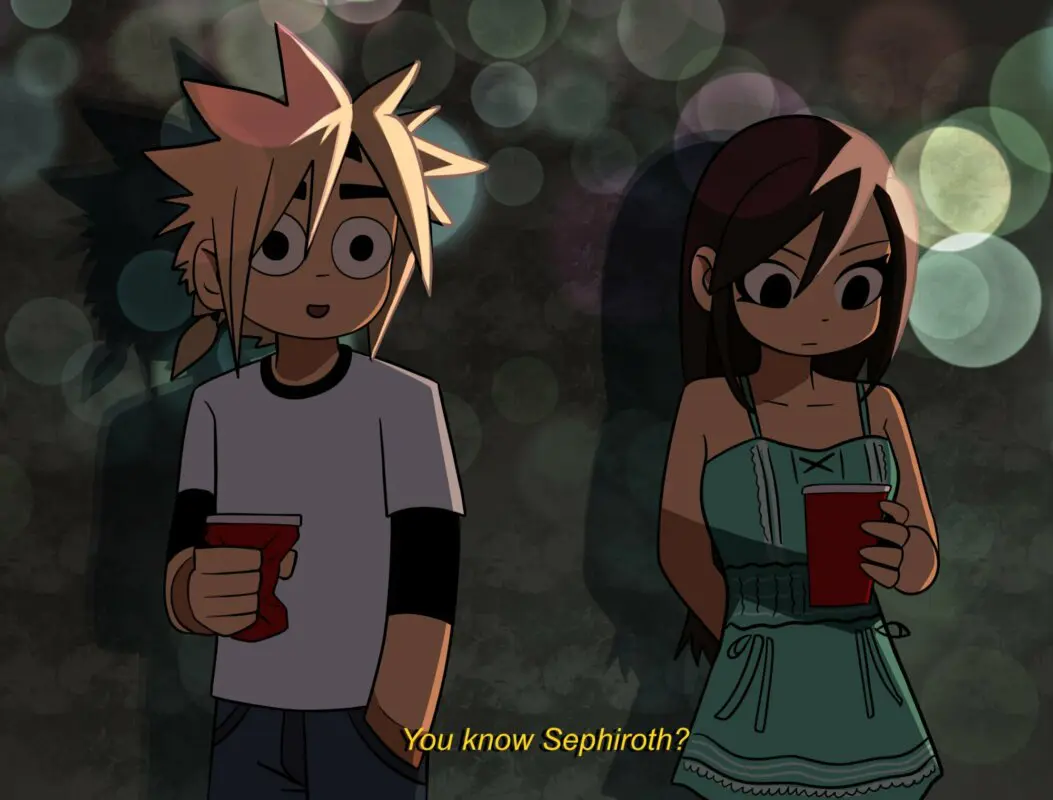 scott pilgrim final fantasy vii