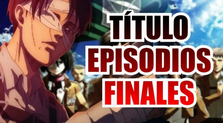 Imagen de Shingeki no Kyojin: Este es el título de los episodios en los que se dividirá el final del anime