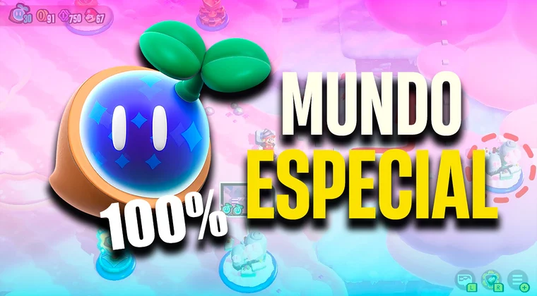 Imagen de Super Mario Bros. Wonder: todas las monedas moradas y las semillas maravilla del Mundo Especial