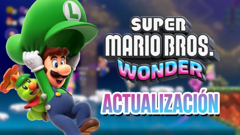 super mario bros wonder primera actualizacion