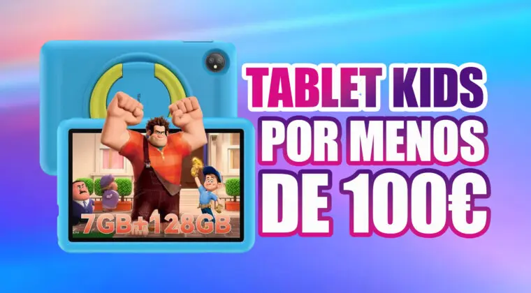 Imagen de Esta Tablet Infantil es perfecta para regalar en Navidad por menos de 100 euros