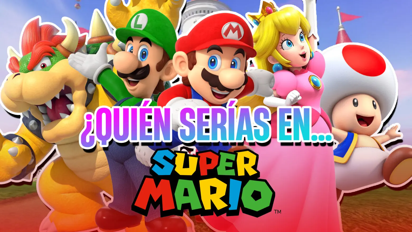TEST personajes super mario