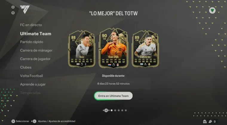 Imagen de EA Sports FC 24: TOTW 10 + Lista de antiguos IFs que han regresado a Ultimate Team