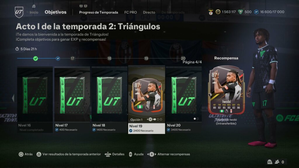 trasfondo nivel 19 portada ea sports fc 24