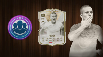 Imagen de EA Sports FC 24: ¿Otro central top en SBC? Ya disponible Vidic Icono de Centuriones