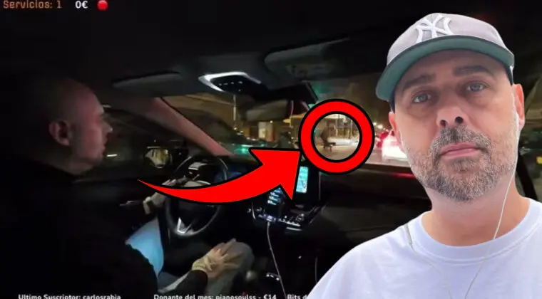 Imagen de Un streamer de Twitch casi atropella a una persona invidente y a su perro en pleno directo