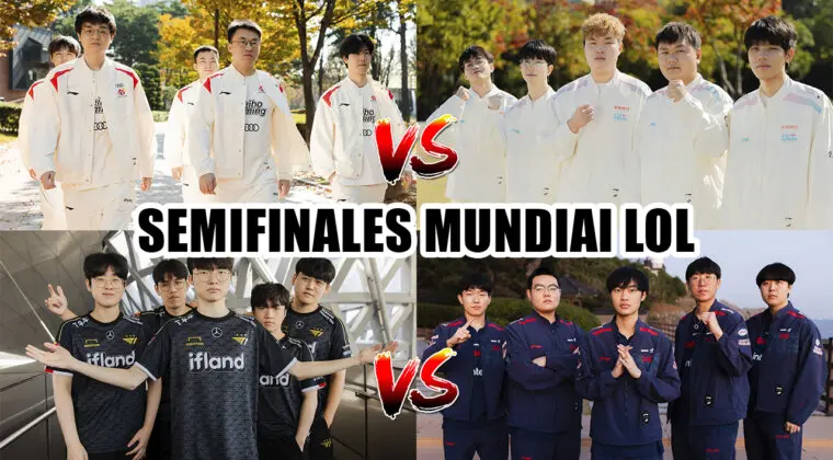 Imagen de Worlds LoL 2023: Horarios y cruces de semifinales, T1 vs China