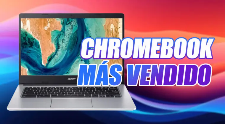 Imagen de El chromebook más vendido de Amazon en oferta