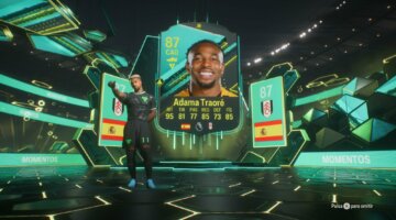 Imagen de EA Sports FC 24: ¿Merece la pena Adama Traoré Moments? (Jugador SBC)