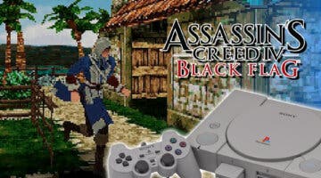 Imagen de ¿Te imaginas Assassin's Creed IV: Black Flag en PS1? Un fan ha hecho este demake, y me recuerda a cierto juego