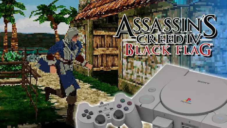 assassin's creed iv black flag demake ps1