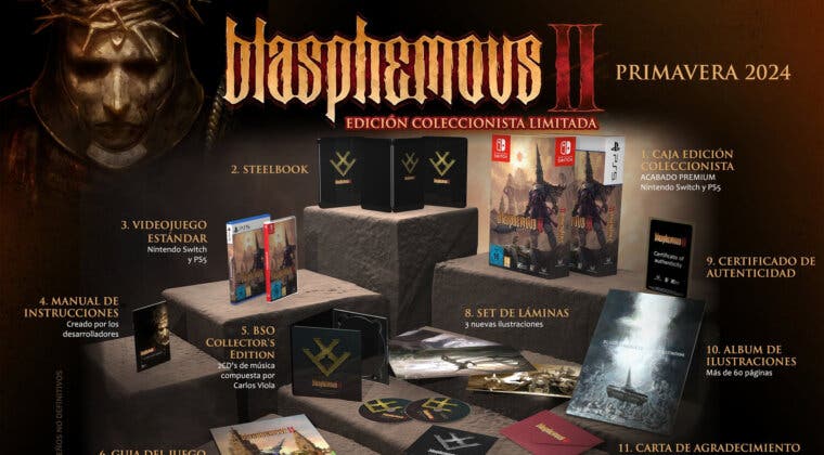 Imagen de Blasphemous 2 presenta su Edición Coleccionista y ya se puede reservar: precio y contenido