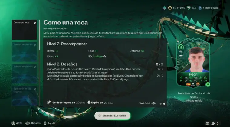 Imagen de EA Sports FC 24: "Como una roca" es la nueva Evolución gratuita de Ultimate Team