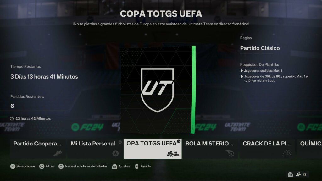 copa totgs uefa portada ea sports fc 24