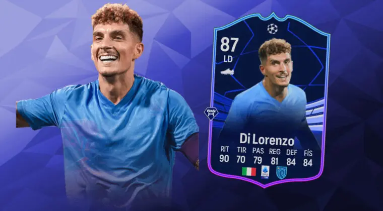 Imagen de EA Sports FC 24: ¿Merece la pena Giovanni Di Lorenzo TOTGS? (Jugador SBC)