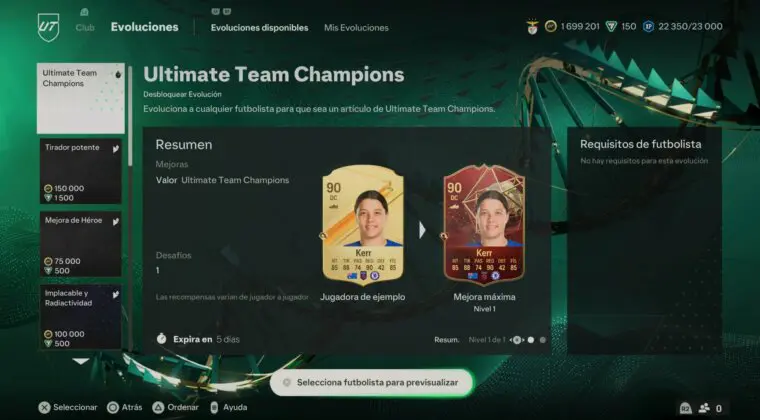 Imagen de EA Sports FC 24: una nueva Evolución para Founders podría aparecer pronto (filtración)