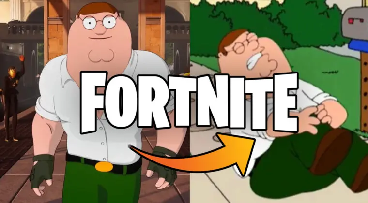 Imagen de Fortnite: la skin de Peter Griffin tiene un easter egg del mejor meme de Padre de Familia