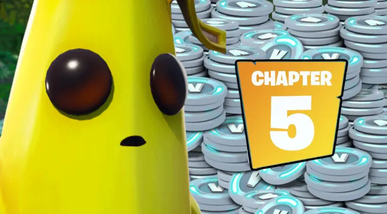 Imagen de Fortnite está regalando 1.200 paVos gratis en el Capítulo 5 a usuarios elegidos de forma aleatoria
