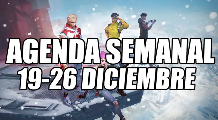 Imagen de Nueva agenda semanal de Free Fire y todas las novedades que llegan al juego (19-26 diciembre)