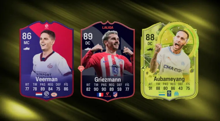 Imagen de EA Sports FC 24: ¿Merecen la pena Griezmann POTM, Aubameyang Radiactividad y Veerman POTM?