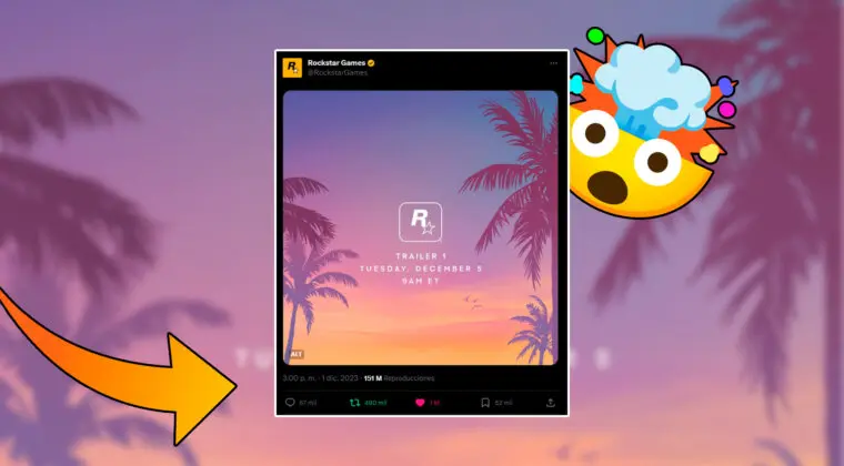 Imagen de Con un solo tweet de GTA VI, Rockstar vuelve a batir un nuevo récord en Twitter