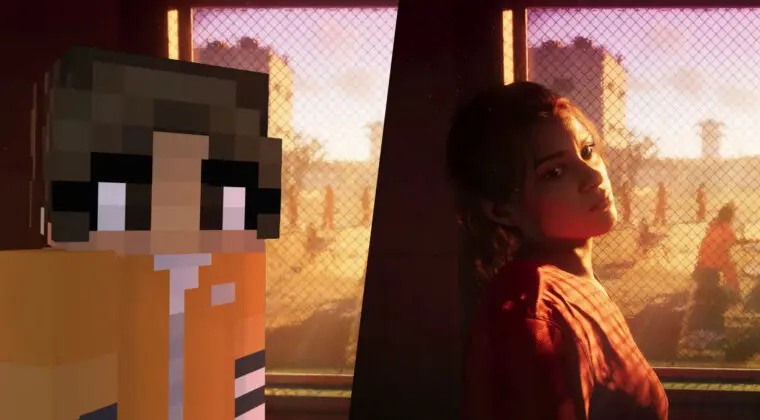 Imagen de Así es el tráiler de GTA VI, pero hecho en Minecraft: ¡vaya locura!